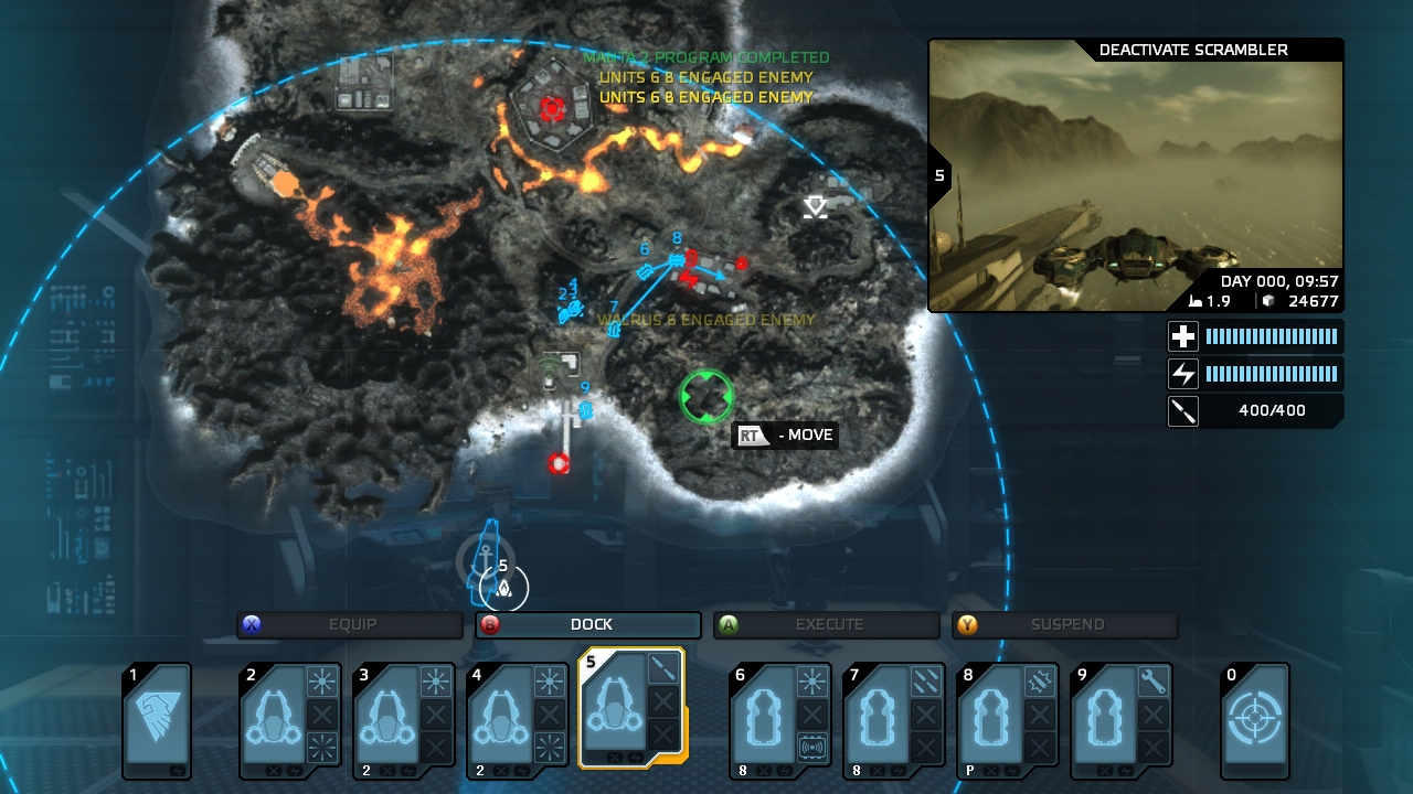 Скриншот из игры Carrier Command: Gaea Mission под номером 35
