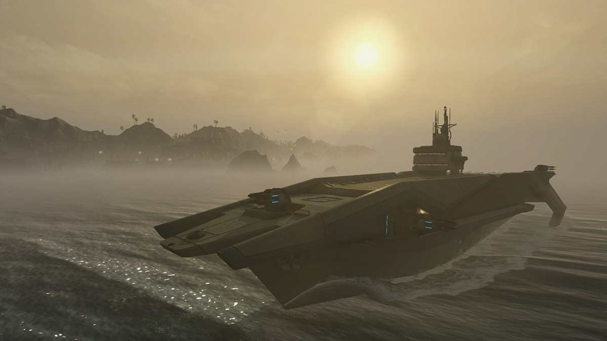 Скриншот из игры Carrier Command: Gaea Mission под номером 4