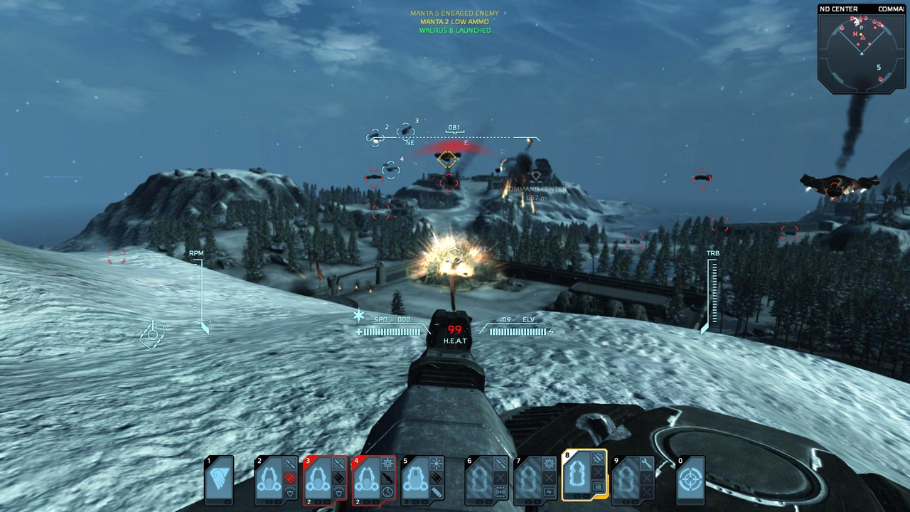 Скриншот из игры Carrier Command: Gaea Mission под номером 43