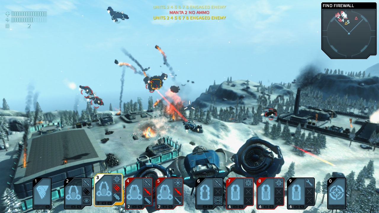 Скриншот из игры Carrier Command: Gaea Mission под номером 47