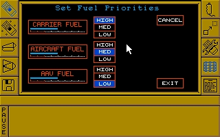 Скриншот из игры Carrier Command под номером 29