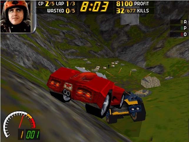 Скриншот из игры Carmageddon Splat Pack под номером 1
