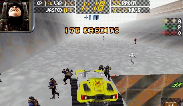 Скриншот из игры Carmageddon под номером 56