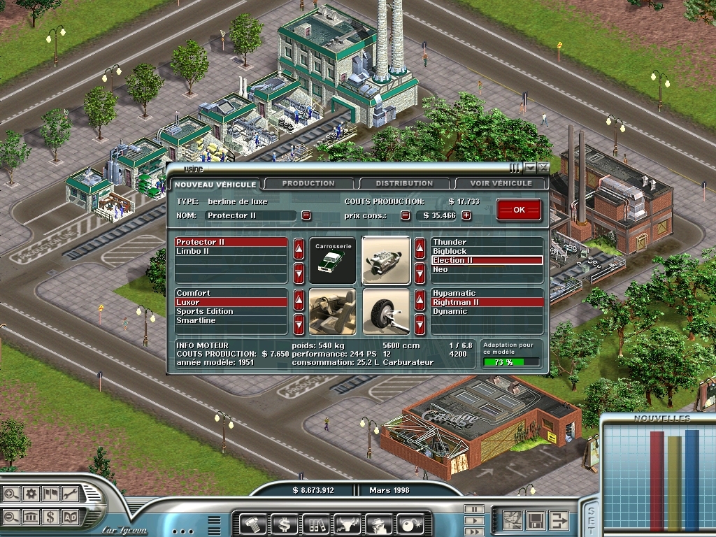 Скриншот из игры Car Tycoon под номером 1