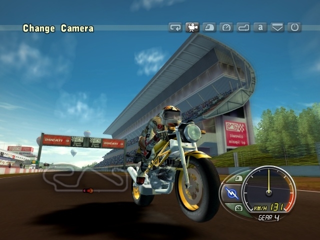 Скриншот из игры Ducati World Championship под номером 4