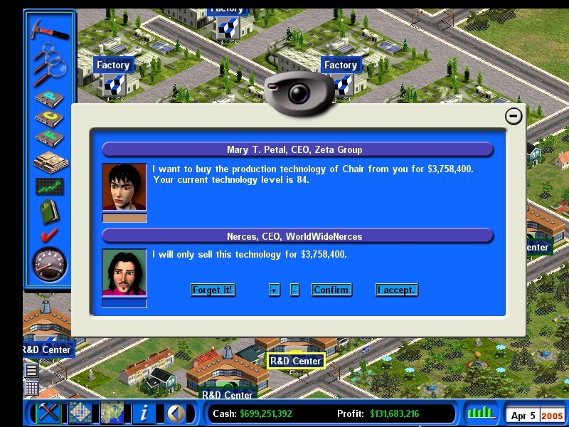 Скриншот из игры Capitalism 2 под номером 2