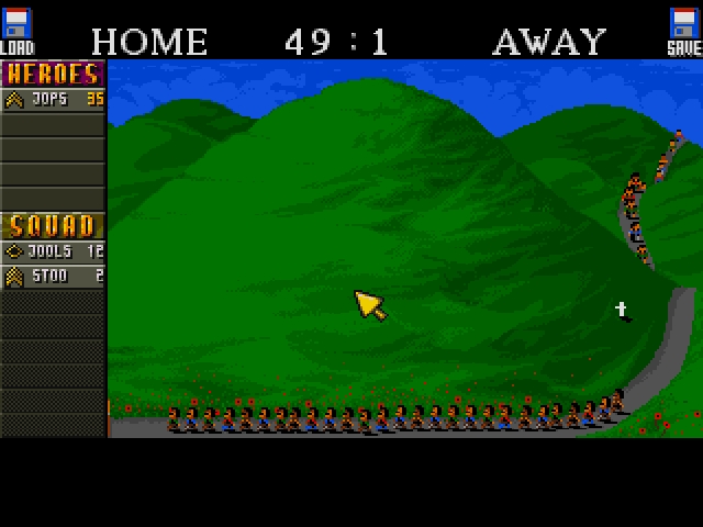 Скриншот из игры Cannon Fodder 1 под номером 8