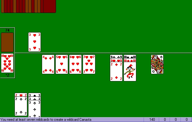 Скриншот из игры Canasta под номером 3