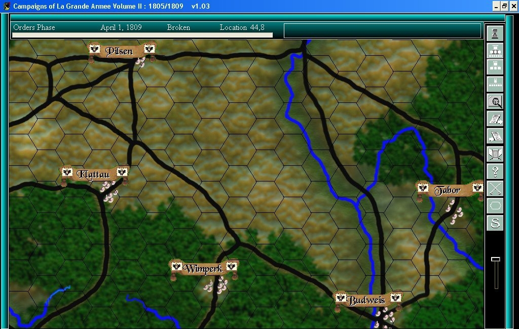 Скриншот из игры Campaigns of La Grande Armee: 1805/1809, The под номером 1