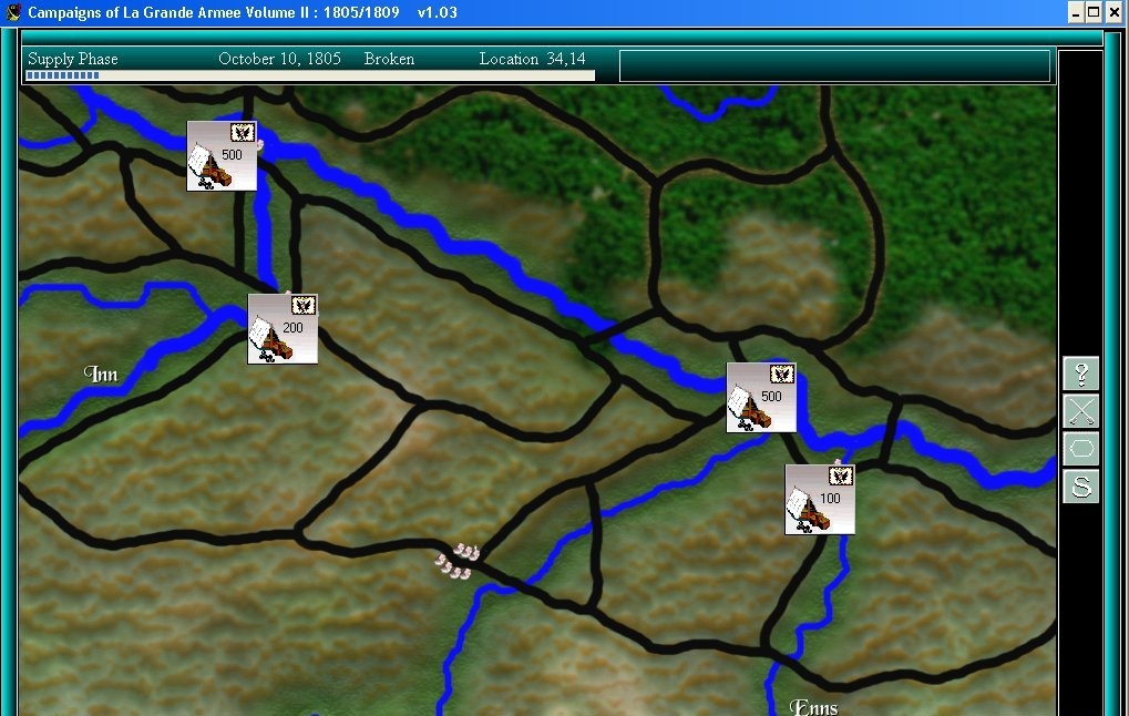 Скриншот из игры Campaigns of La Grande Armee: 1805/1809, The под номером 2