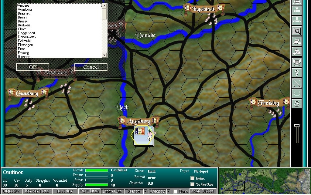 Скриншот из игры Campaigns of La Grande Armee: 1805/1809, The под номером 3
