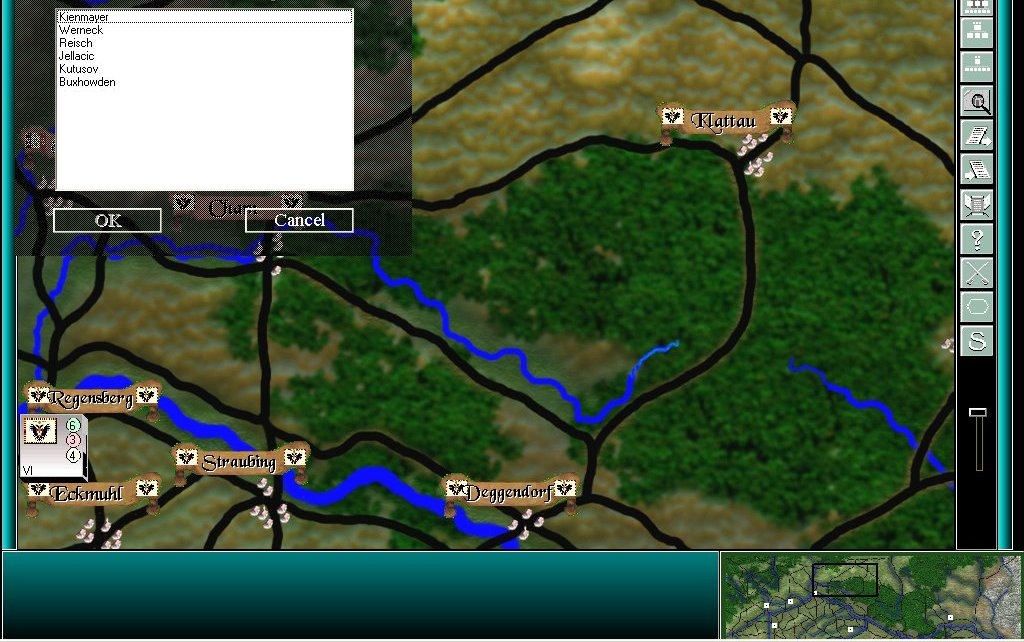 Скриншот из игры Campaigns of La Grande Armee: 1805/1809, The под номером 6