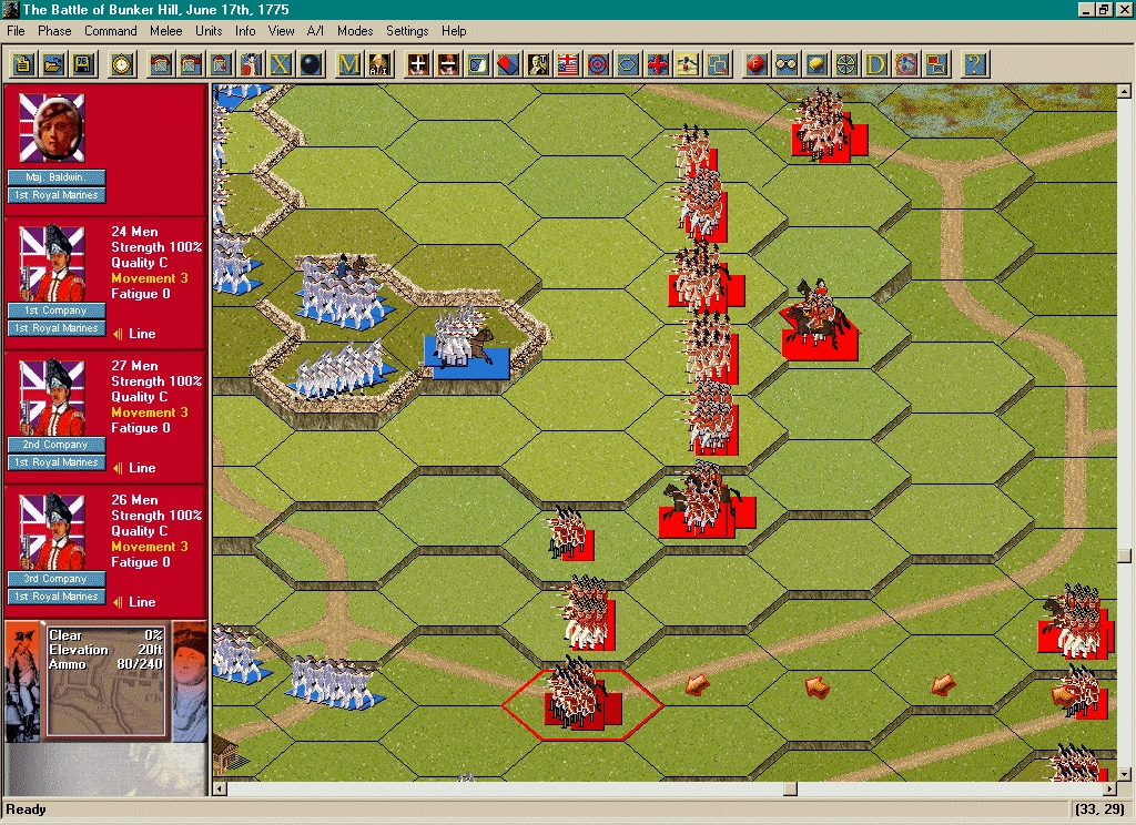 Скриншот из игры Campaign 1776: The American Revolution под номером 2