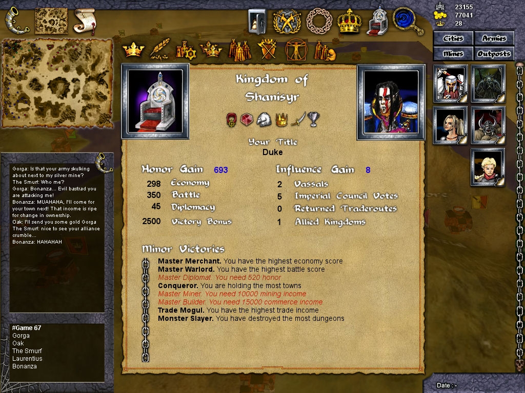 Скриншот из игры Call of the Kings: The Mirror Black под номером 3