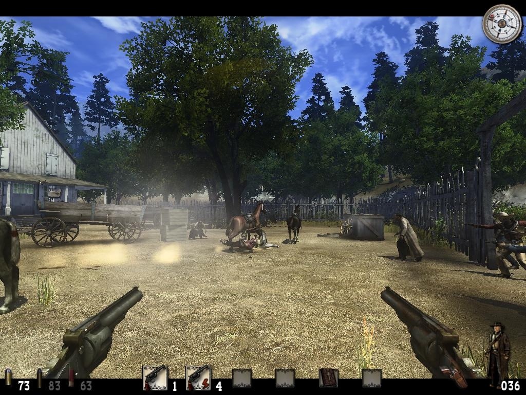 Скриншот из игры Call of Juarez под номером 5