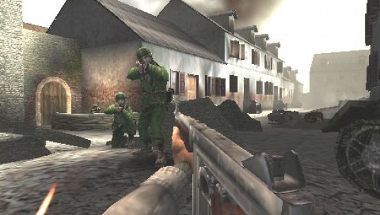 Скриншот из игры Call of Duty: Roads to Victory под номером 2
