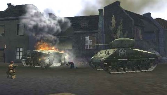 Скриншот из игры Call of Duty: Roads to Victory под номером 4