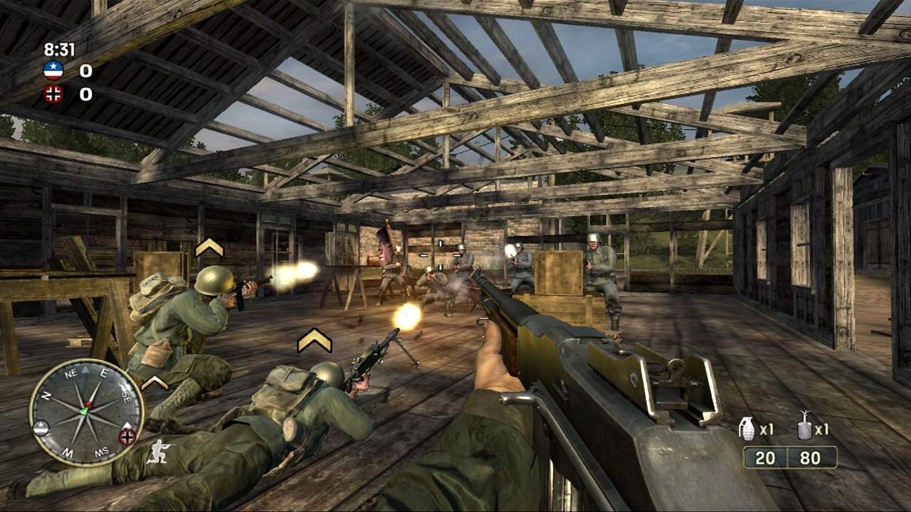Скриншот из игры Call of Duty 3 под номером 1