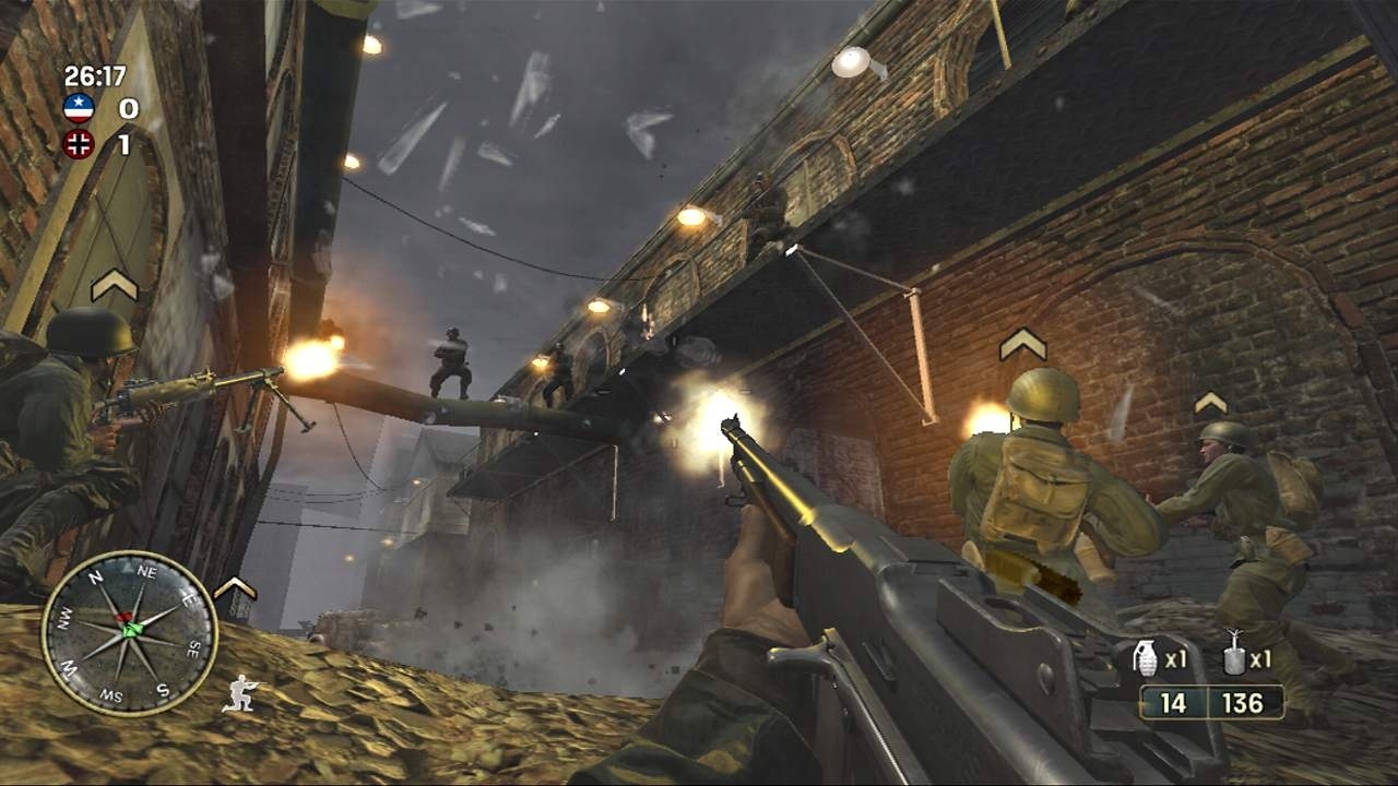 Скриншот из игры Call of Duty 3 под номером 3