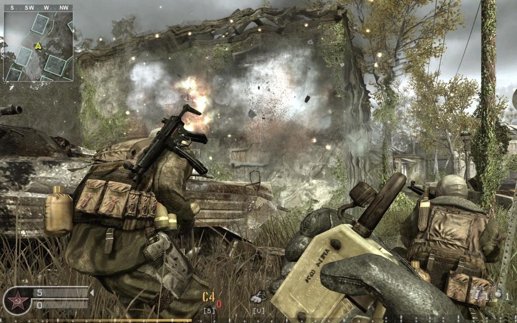 Скриншот из игры Call of Duty 4: Modern Warfare под номером 30