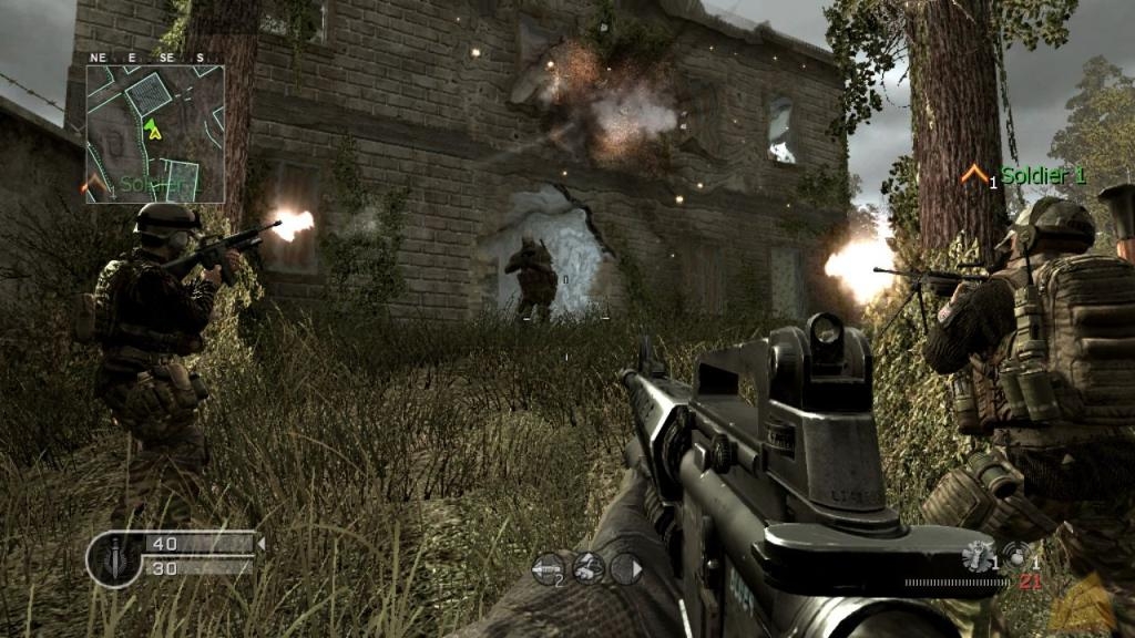 Скриншот из игры Call of Duty 4: Modern Warfare под номером 93