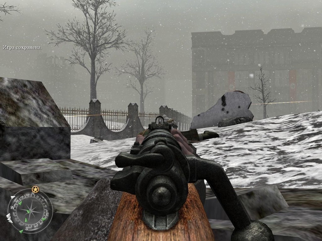 Скриншот из игры Call of Duty 2 под номером 24