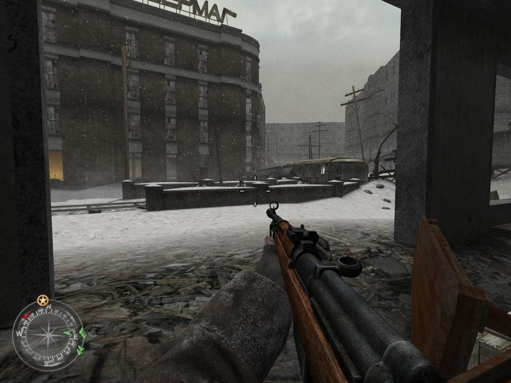 Скриншот из игры Call of Duty 2 под номером 27