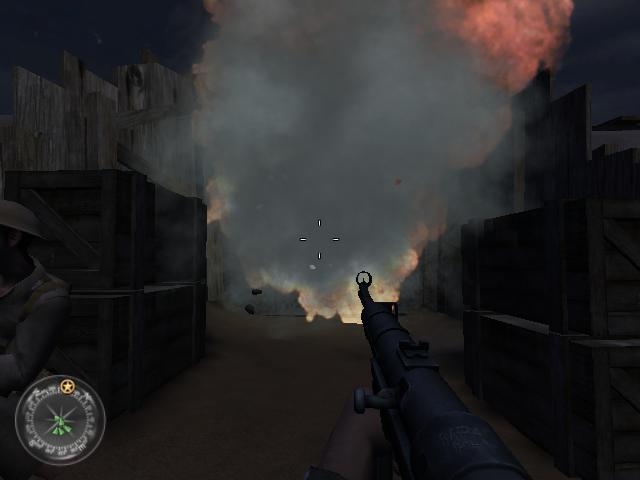 Скриншот из игры Call of Duty 2 под номером 3