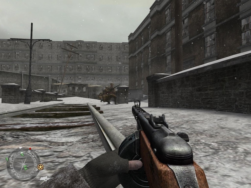 Скриншот из игры Call of Duty 2 под номером 39