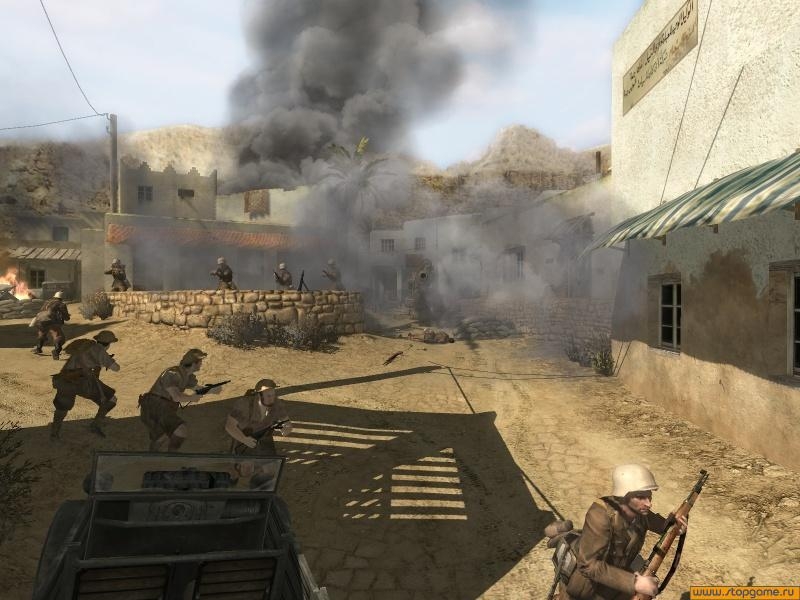 Скриншот из игры Call of Duty 2 под номером 73