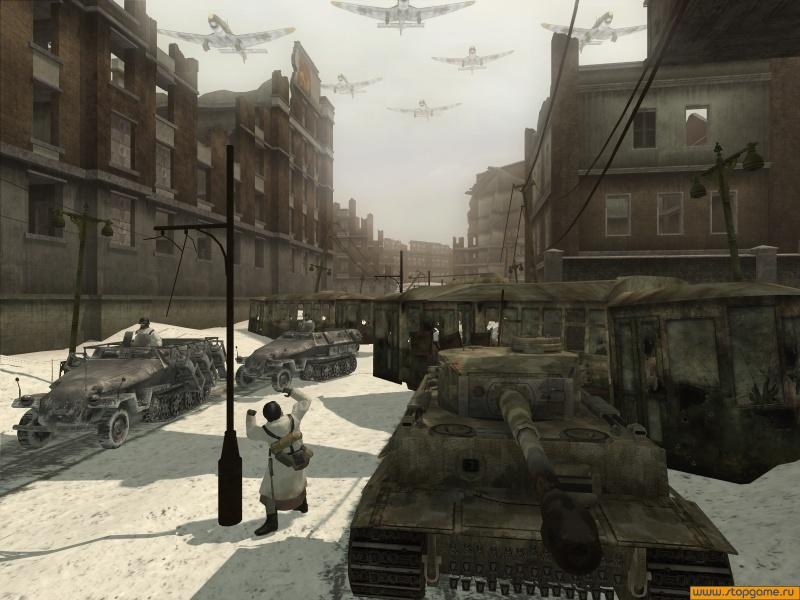 Скриншот из игры Call of Duty 2 под номером 74