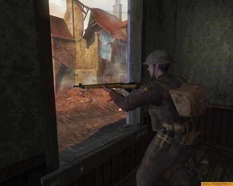 Скриншот из игры Call of Duty 2 под номером 76