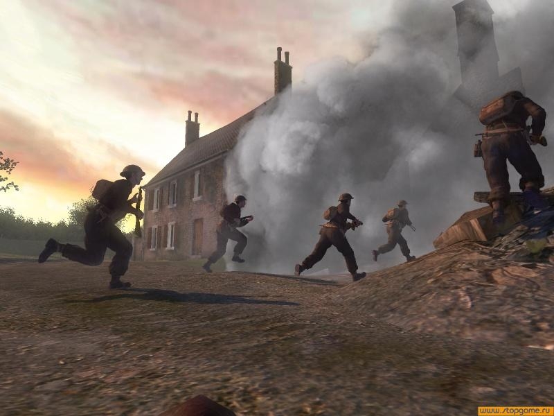 Скриншот из игры Call of Duty 2 под номером 77