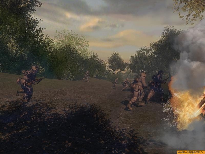 Скриншот из игры Call of Duty 2 под номером 79