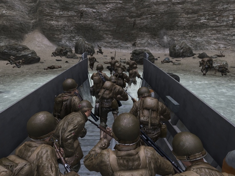 Скриншот из игры Call of Duty 2 под номером 83