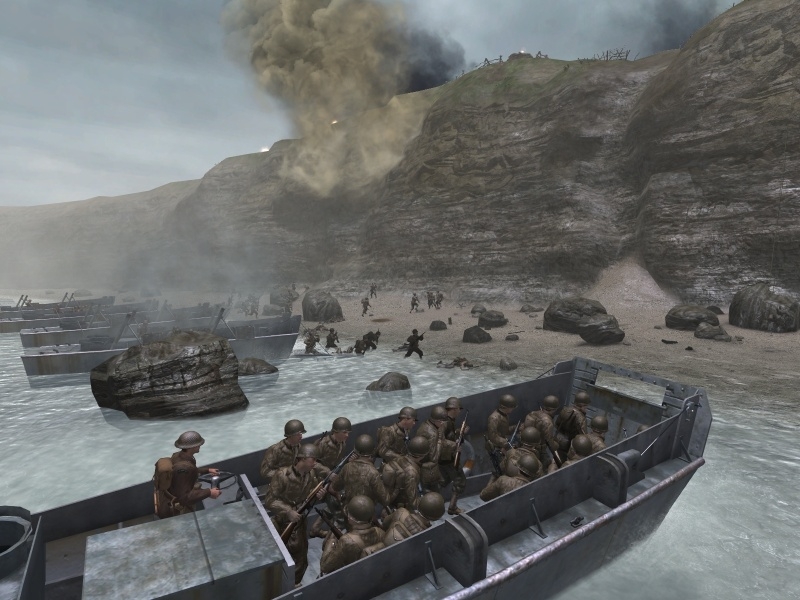Скриншот из игры Call of Duty 2 под номером 84