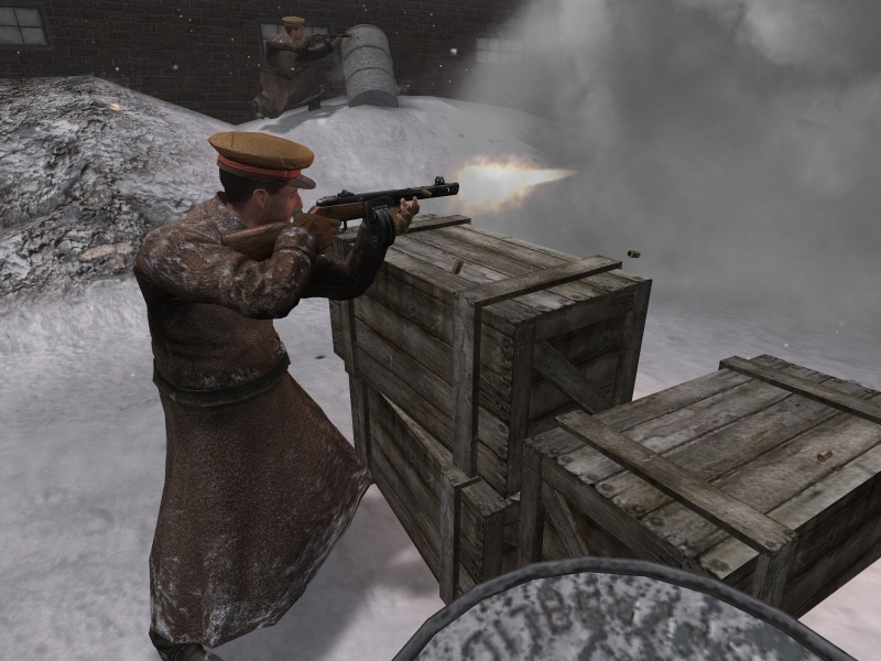 Скриншот из игры Call of Duty 2 под номером 86
