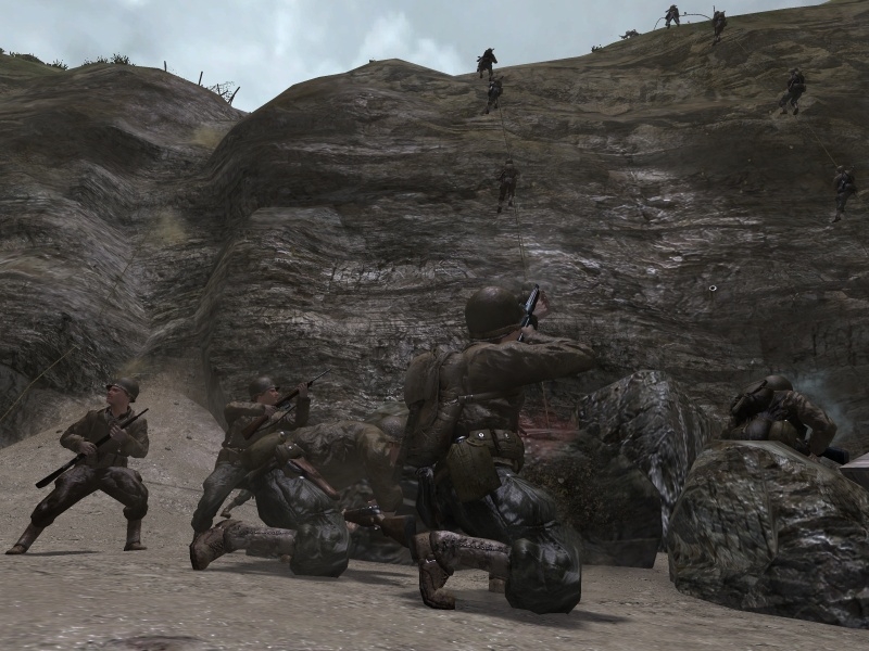 Скриншот из игры Call of Duty 2 под номером 91