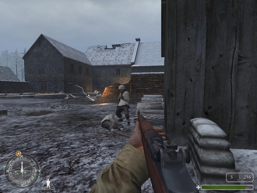 Скриншот из игры Call of Duty: United Offensive под номером 56
