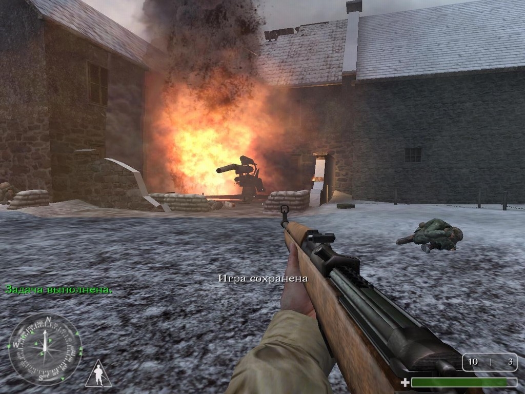 Скриншот из игры Call of Duty: United Offensive под номером 58