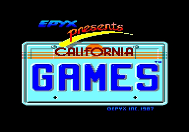 Скриншот из игры California Games под номером 1