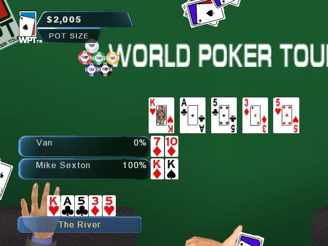 Скриншот из игры World Poker Tour под номером 5