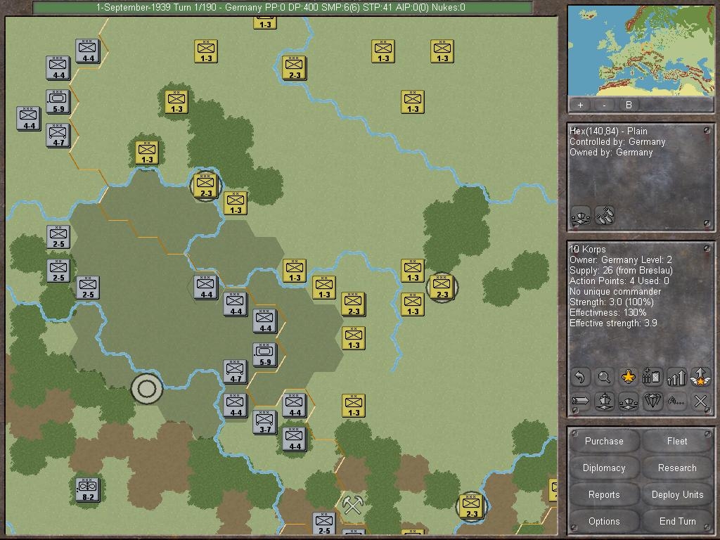 Скриншот из игры World War II: Road to Victory под номером 1
