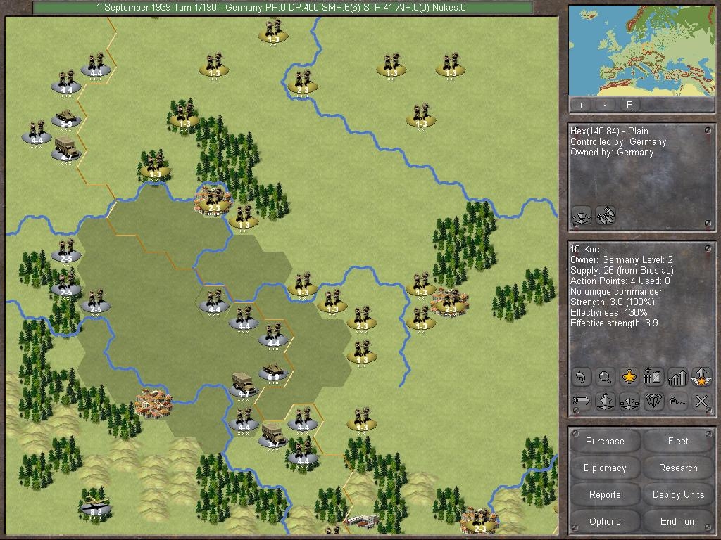 Скриншот из игры World War II: Road to Victory под номером 2