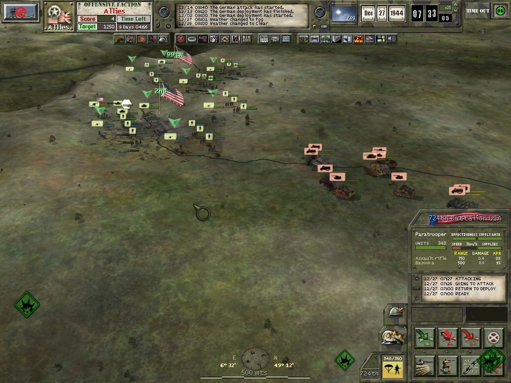 Скриншот из игры World War II: General Commander под номером 16