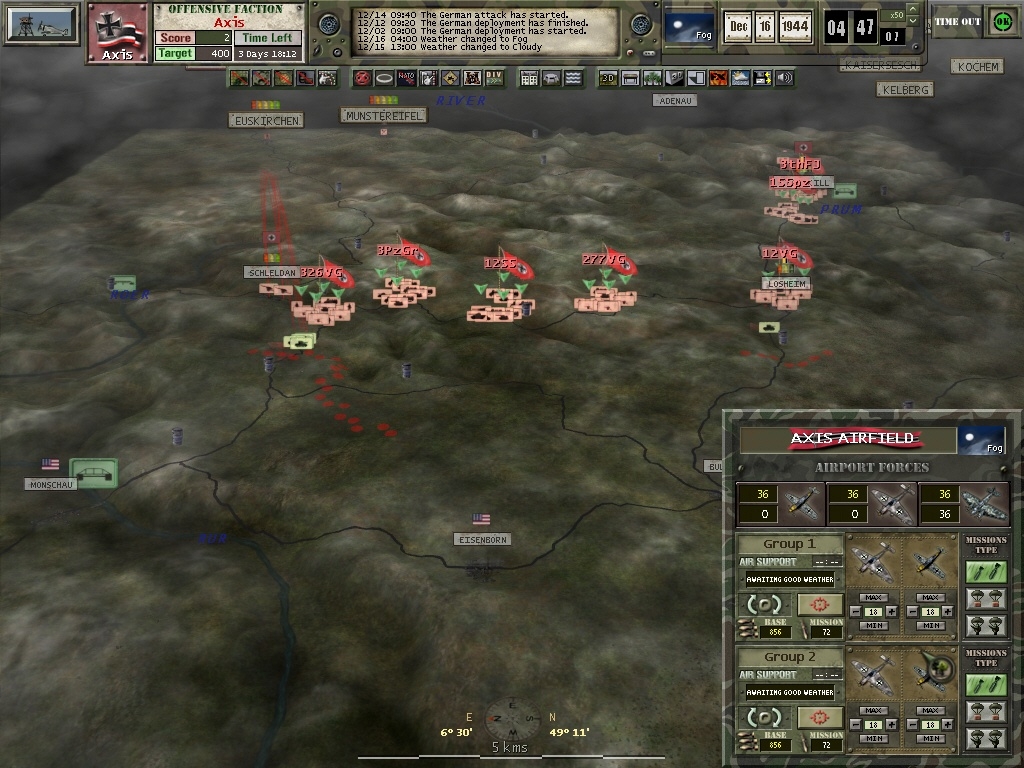Скриншот из игры World War II: General Commander под номером 2