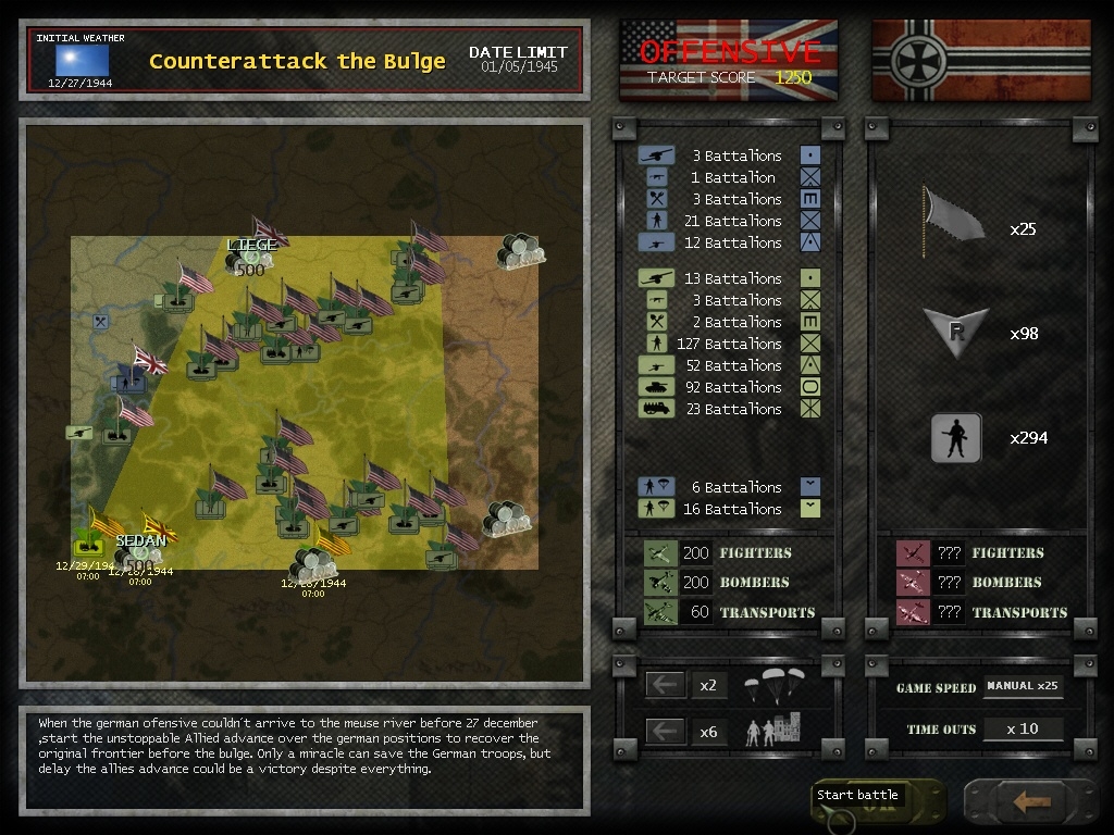 Скриншот из игры World War II: General Commander под номером 21