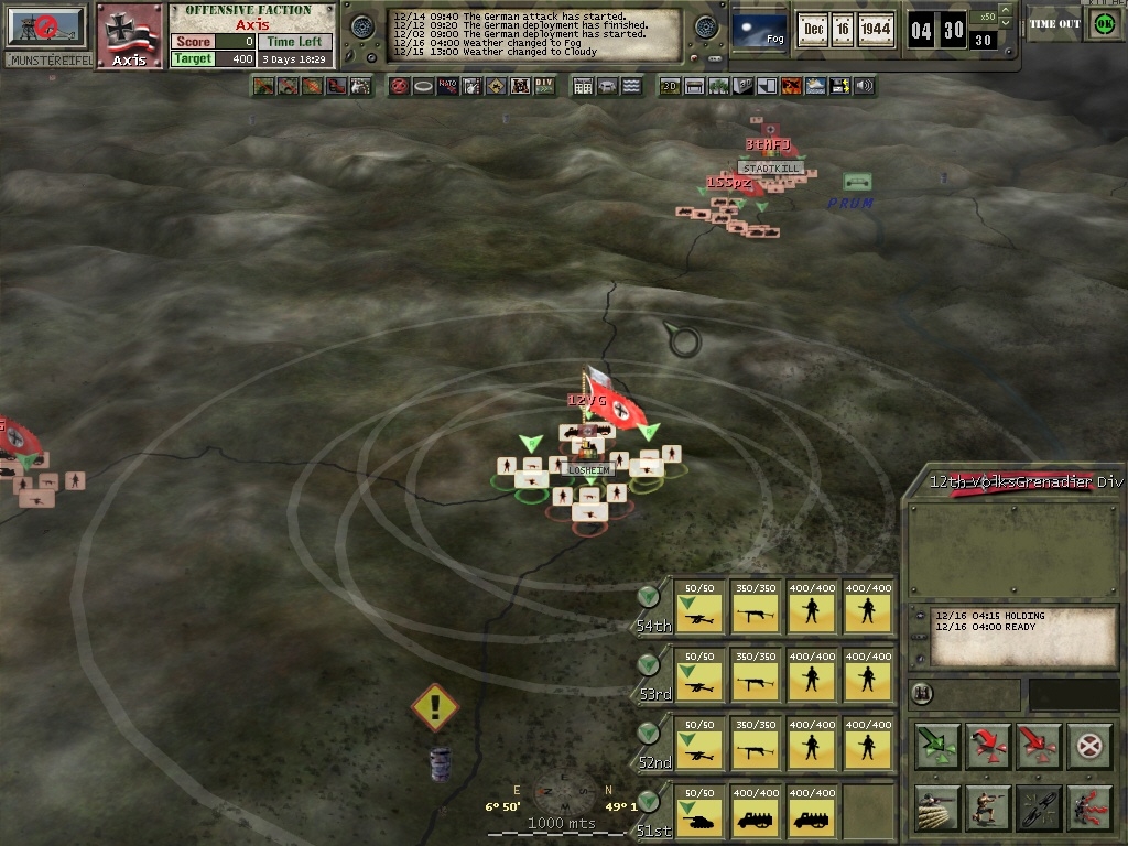 Скриншот из игры World War II: General Commander под номером 3