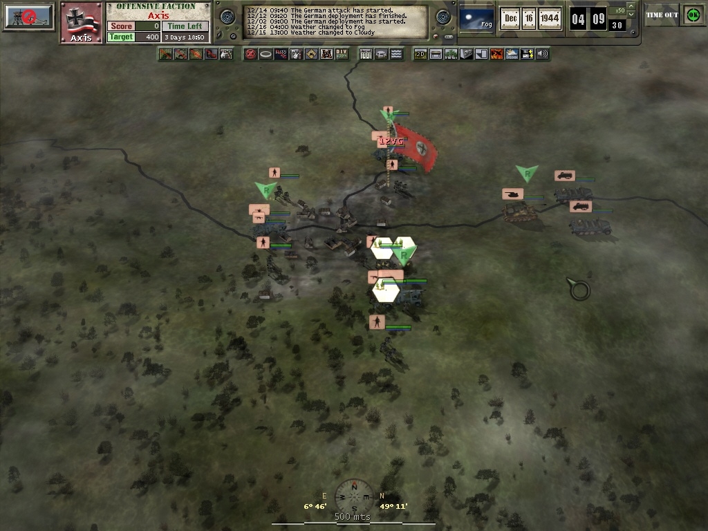 Скриншот из игры World War II: General Commander под номером 5