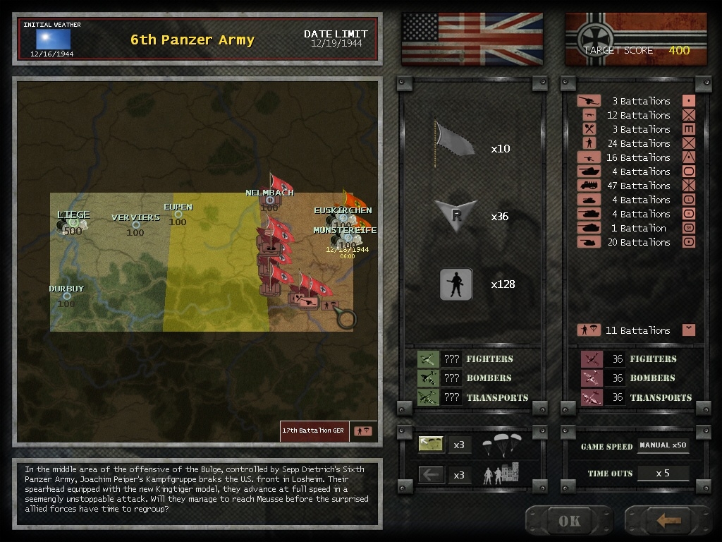 Скриншот из игры World War II: General Commander под номером 6